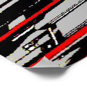 Poster Train Crescent (Coin)