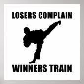 Poster Train d'Arts martiaux (Devant)