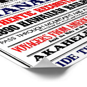 Poster Train de canne à sucre avec Locomotives Baldwin (Coin)