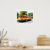 Poster train de la montagne Snaefell (Cuisine)