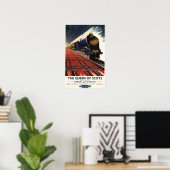 Poster Train de la Reine des Écossais Pullman (Bureau à domicile)