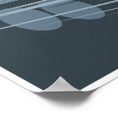 Poster Train de ligne (Coin)