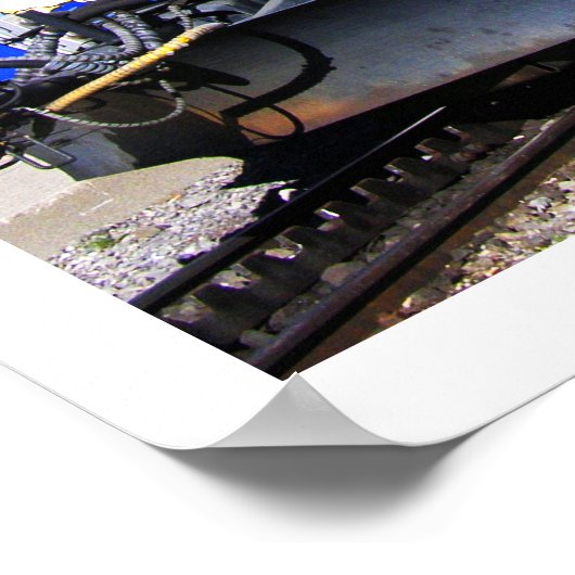 Poster Train de Marmottes en Suisse (Coin)