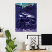 Poster Train de minuit (Bureau à domicile)