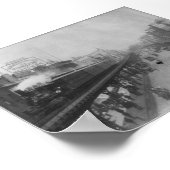 Poster Train de New York City NY (Coin)