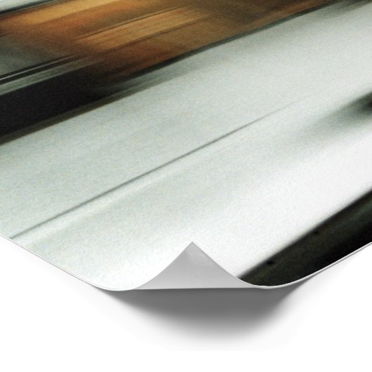 Poster Train de vitesse (Coin)