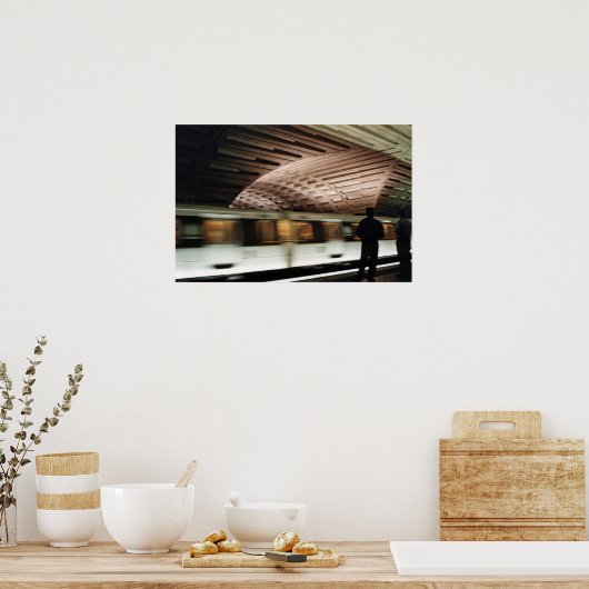 Poster Train de vitesse (Cuisine)