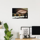 Poster Train de vitesse (Bureau à domicile)