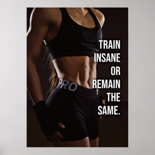 Poster Train Dingue Ou Reste Le Même