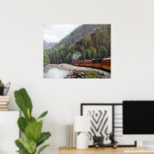 Poster Train Durango (Bureau à domicile)