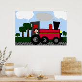 Poster Train Express (Cuisine)