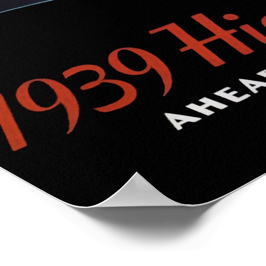 POSTER TRAIN HIAWATHA STREAMLINED 1939 (Coin)