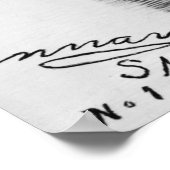 Poster Train inondé, 1904 (Coin)