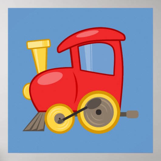 Poster train-jouets-297743 train, locomotive, train, à (Devant)