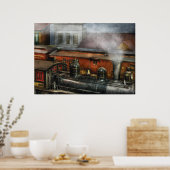 Poster Train - La cour de triage II (Cuisine)
