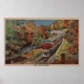 Poster Train Le Thoroughbred, Monon (Devant)