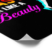 Poster Train Like A Look Like A Beauty Fitness (Coin)