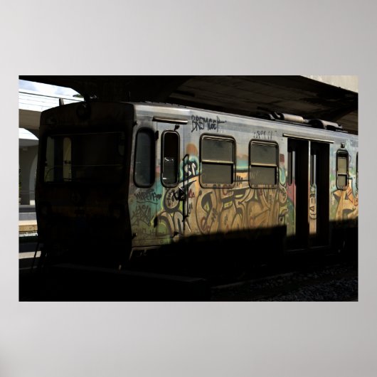 Poster Train local (Devant)