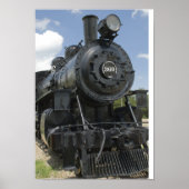 Poster Train noir (Devant)