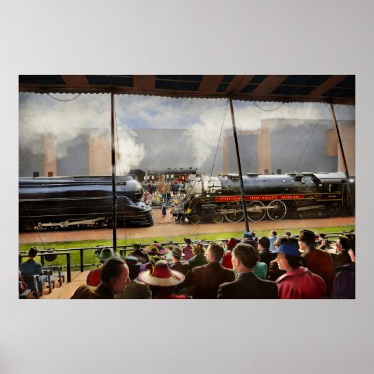 Poster Train - Pageant ferroviaire 1939 (Devant)