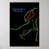 Poster Train pour 3 (Devant)