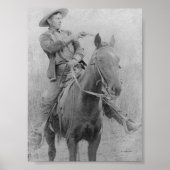 Poster Train Robber Will "Dixon" Roberts (Devant)