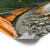 Poster Train sur la rivière Animas, Colorado (Coin)