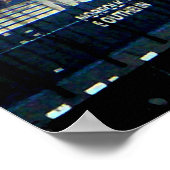 Poster Train tiré par deux Locomotives Roanoke VA (Coin)