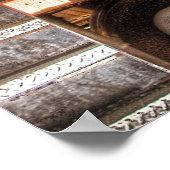 Poster Train - Traversée ferroviaire (Coin)