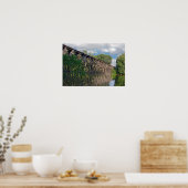 Poster Train Trestle (Cuisine)