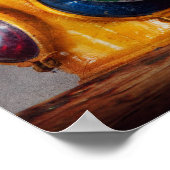 Poster Train - Une collection de lanternes de chemin de f (Coin)