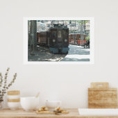 Poster Train urbain à Soller de Majorque, Espagne (Cuisine)