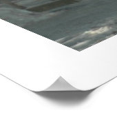 Poster Train urbain à Soller de Majorque, Espagne (Coin)