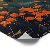 Poster Train vintage Shasta (Coin)