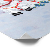Poster Traîneau de Noël (Coin)