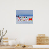 Poster Traîneau de Noël (Cuisine)