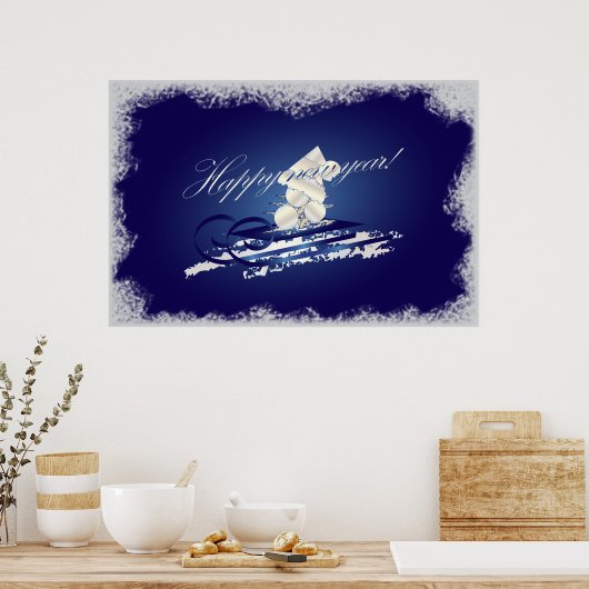 Poster traîneau HNY (Cuisine)
