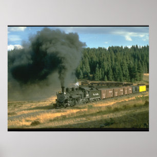 Poster Trains 480_Steam de Durango et de Silverton non