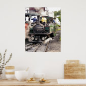 POSTER TRAINS À VAPEUR (Cuisine)