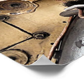 POSTER TRAINS À VAPEUR (Coin)