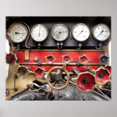 POSTER TRAINS À VAPEUR (Devant)