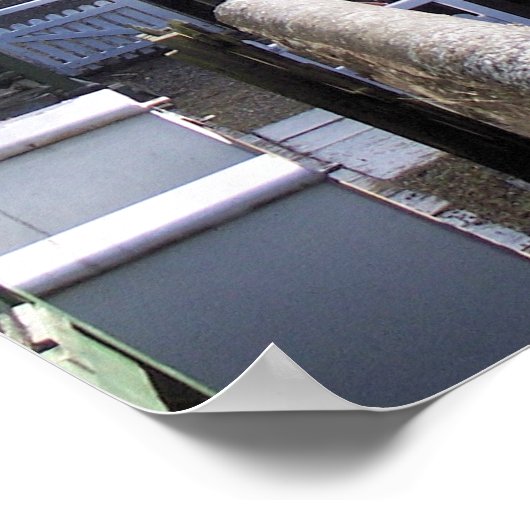 POSTER TRAINS À VAPEUR (Coin)