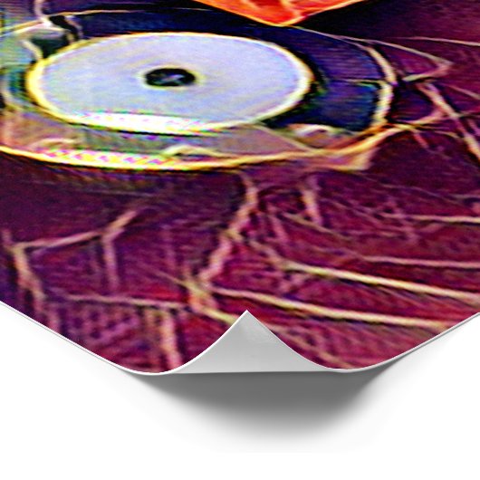 POSTER TRAINS À VAPEUR (Coin)