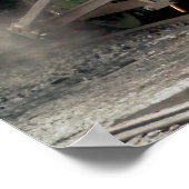 POSTER TRAINS À VAPEUR (Coin)