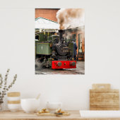 POSTER TRAINS À VAPEUR (Cuisine)