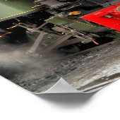 POSTER TRAINS À VAPEUR (Coin)