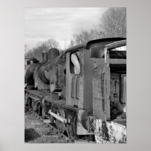 POSTER TRAINS À VAPEUR