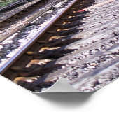 POSTER TRAINS À VAPEUR (Coin)
