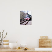 POSTER TRAINS À VAPEUR (Cuisine)