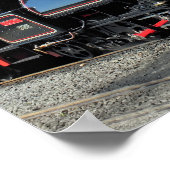 POSTER TRAINS À VAPEUR (Coin)